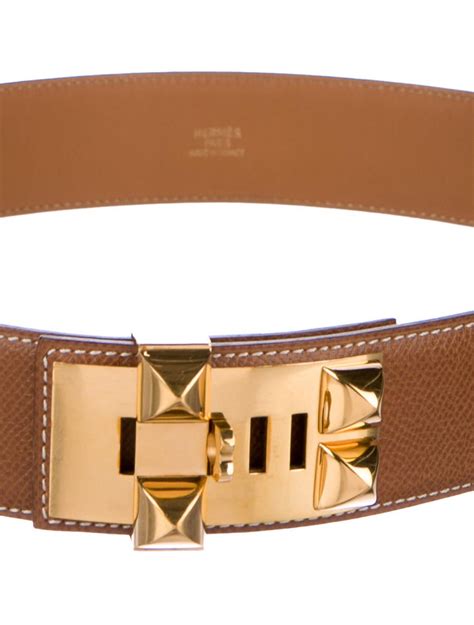 hermes belt collier de chien|hermes belt size 90.